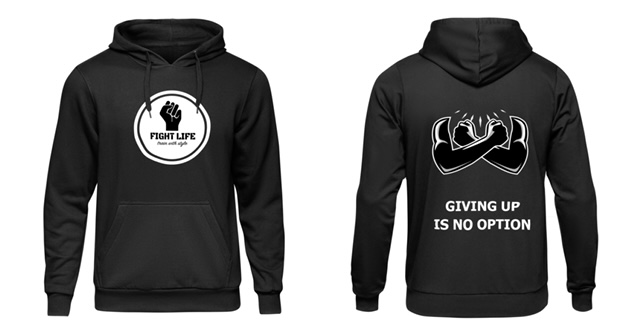Giving up is no option Hoodie